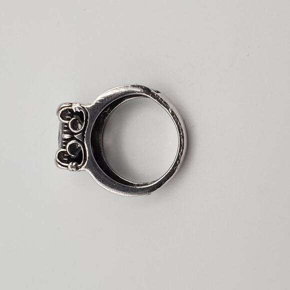 SILPADA RETIRED Sterling Silver 925 Uptown Cubic Zirconia Ring Size 5.5 R0981 - Picture 6 of 10